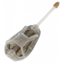 Průběžné krmítko pro feeder se zátěží 60 g, 35 mm